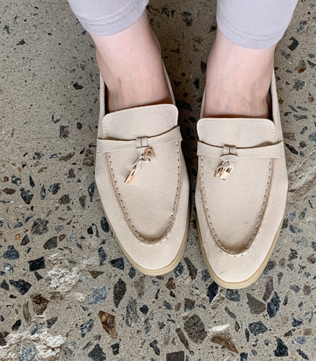 Loro Suede Loafers
