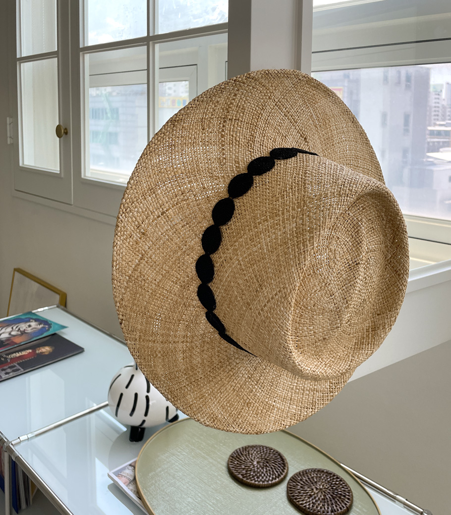 venice straw hat