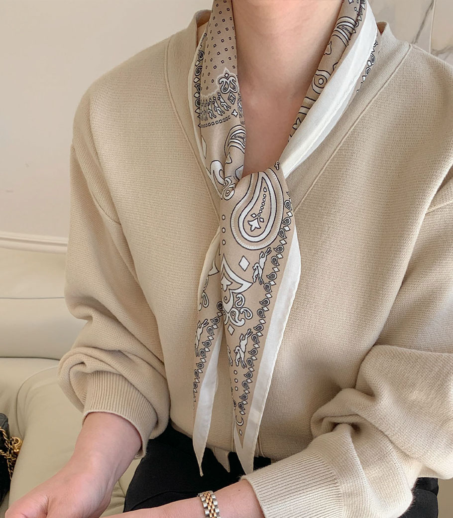 paisley rhombus scarf
