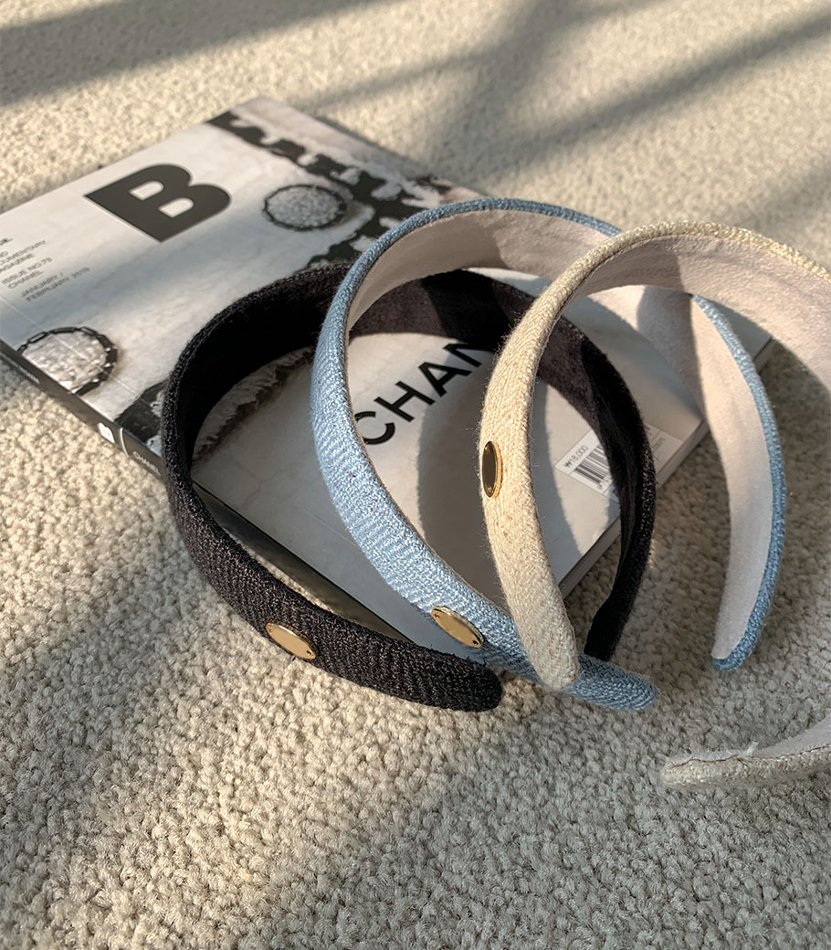 Tweed hairband