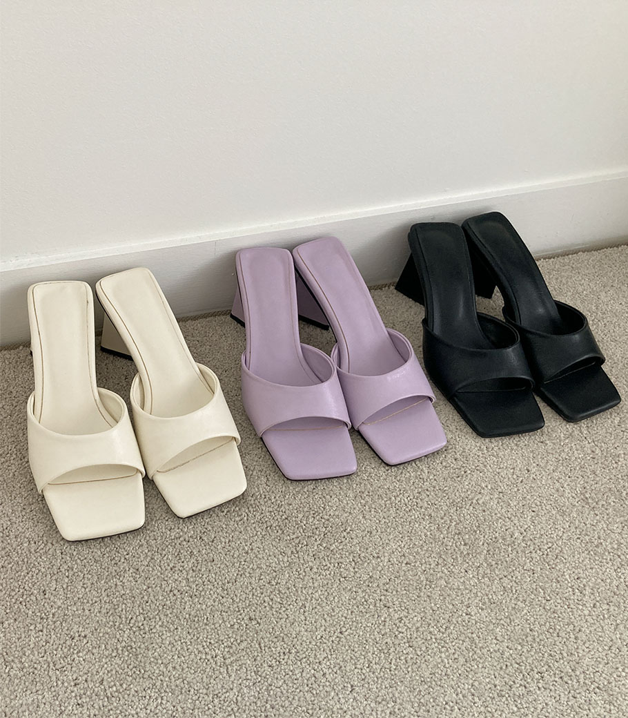Square Mule Slippers