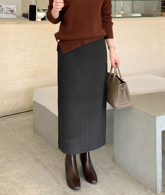 Winter Wool Skirt