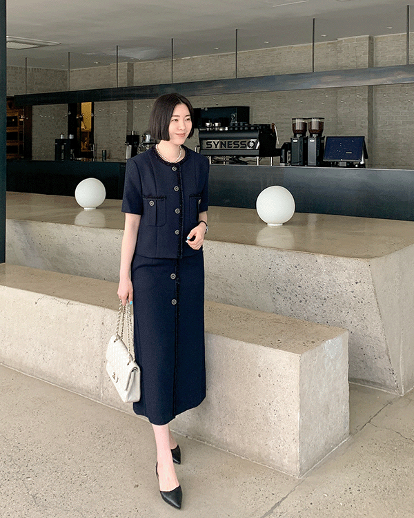 Lemain-Catherine Tweed Skirt