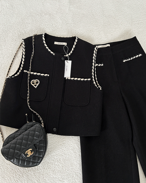Lemain-line Tweedvest
