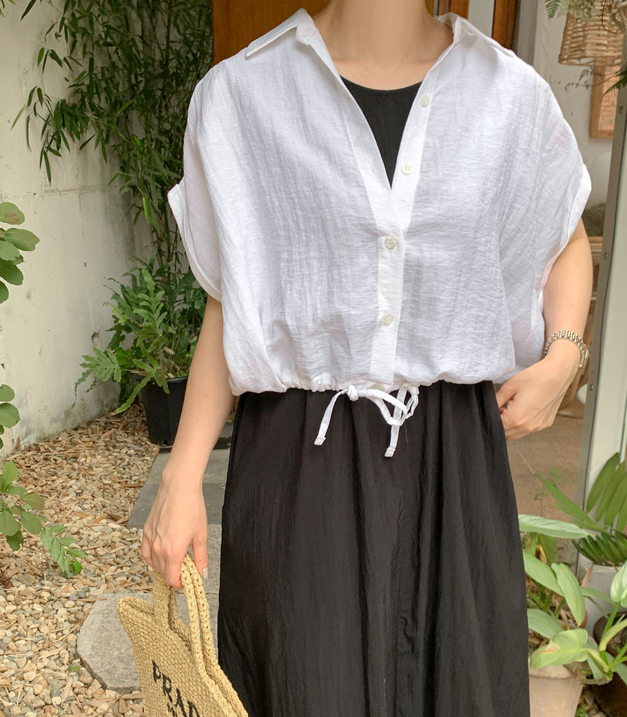 Hepburn string shirt