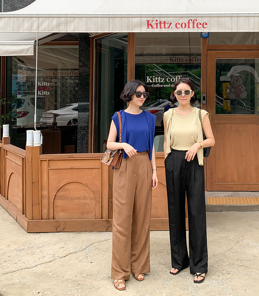 Plain Cool Sleeveless Shirts Knit