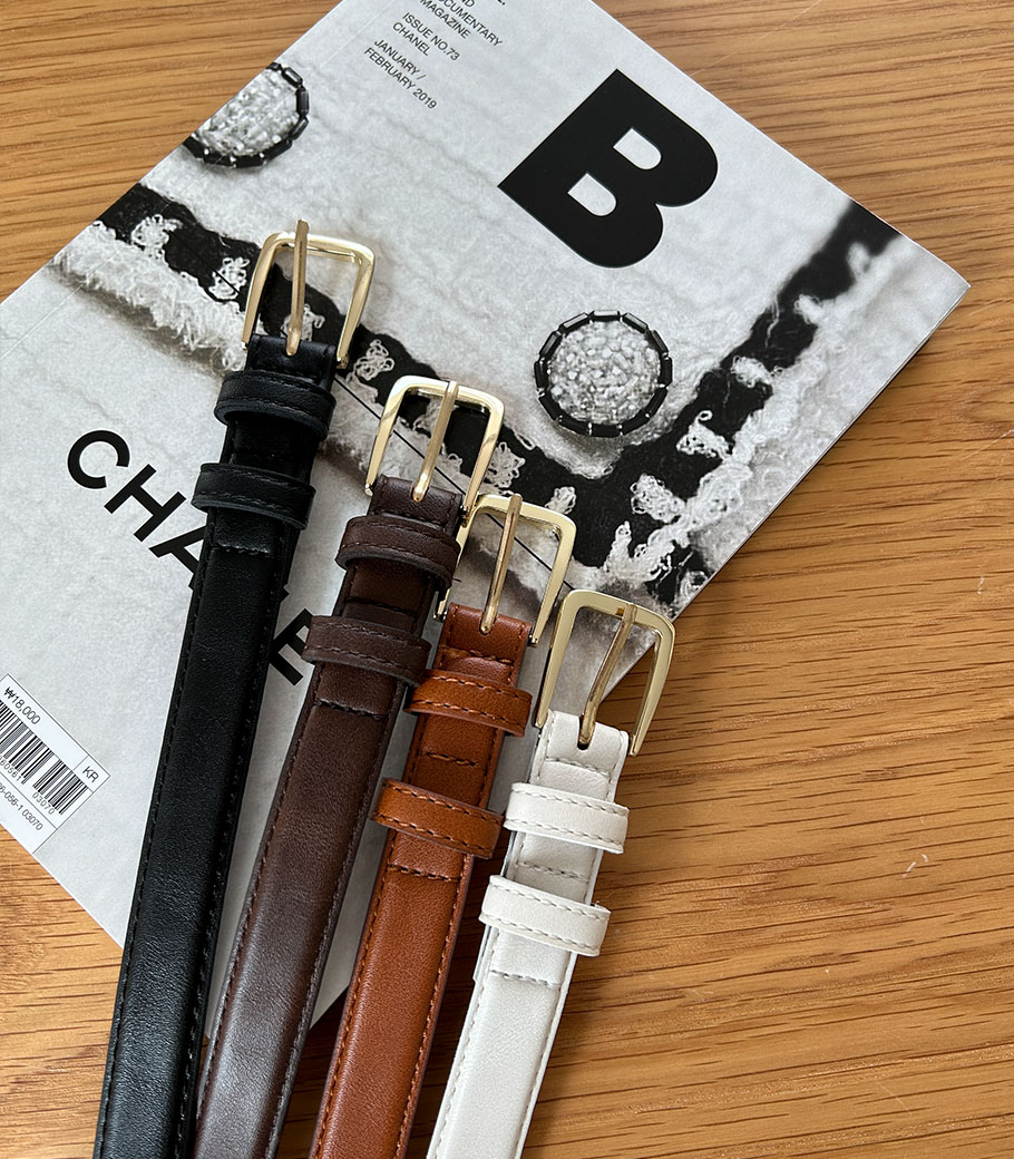 Poem Square Belt