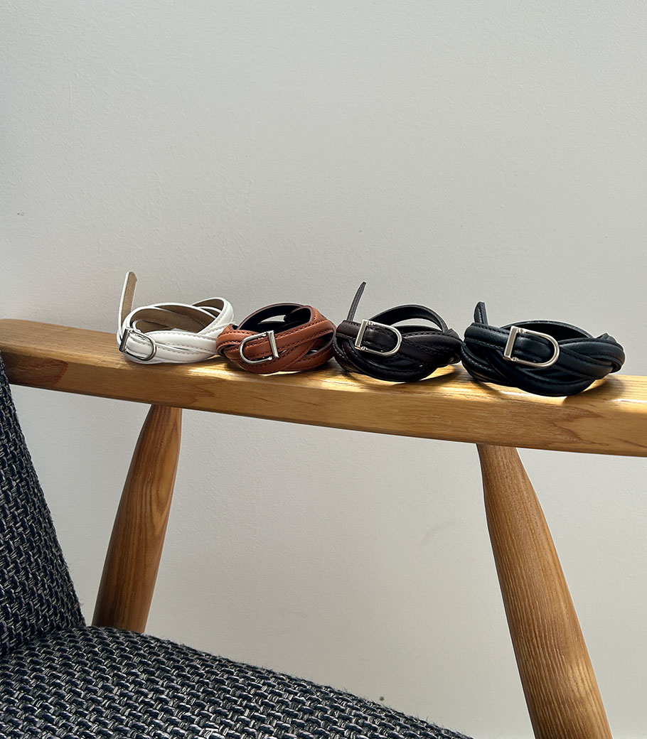 line leather belt
