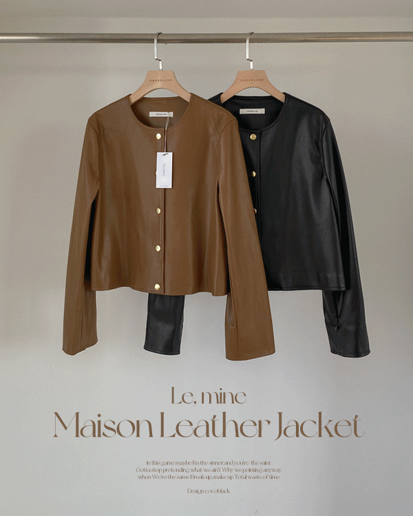 Lemine-Maison Leatherjk