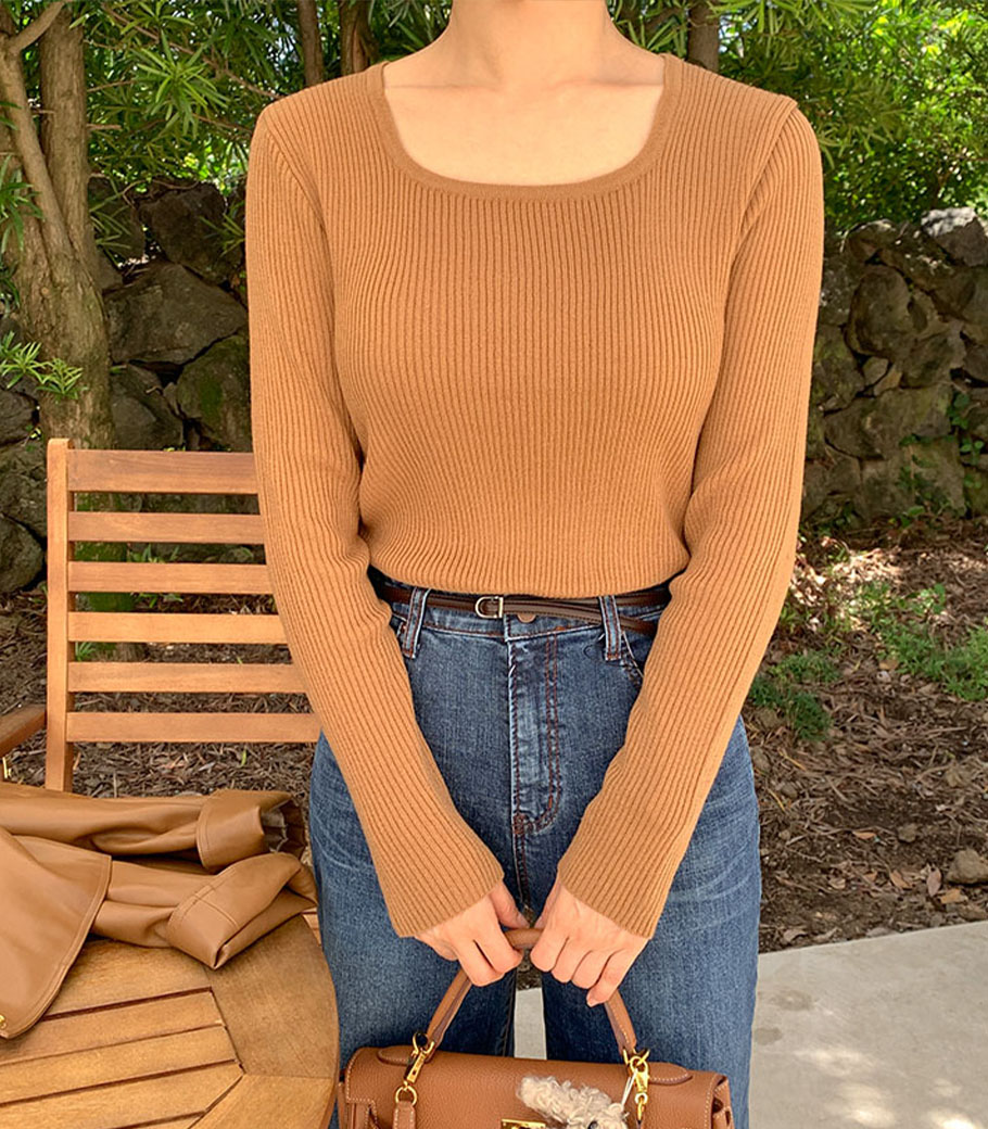 Square Corrugated Knit