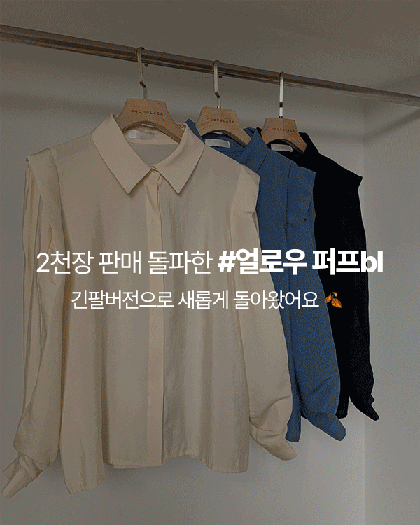 Allow Puff Blouse-Long-sleevever.