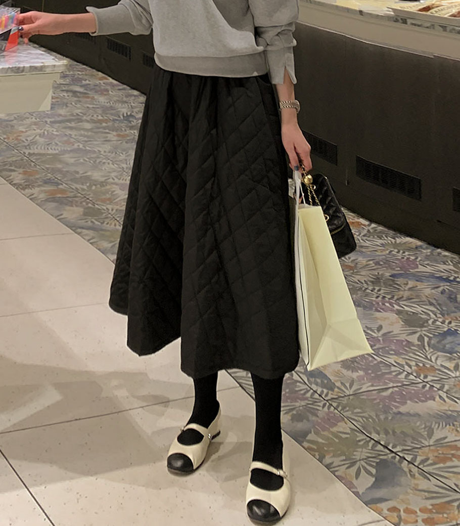 quilting padding skirt