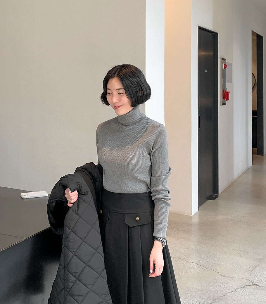 Soft Corrugated Paula Knit