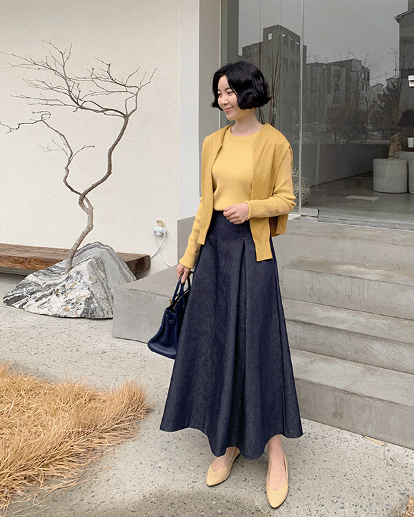 Laura Denim Skirt