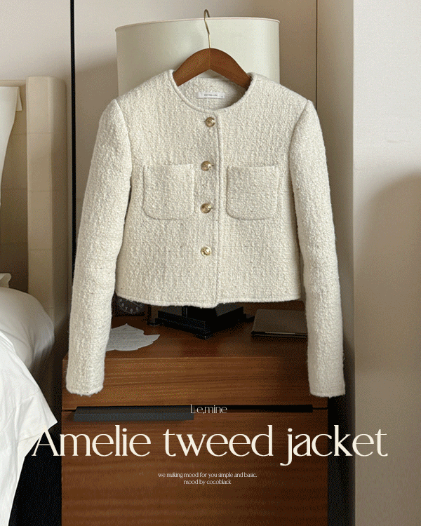 Lemain-Amelie Tweed Jacket