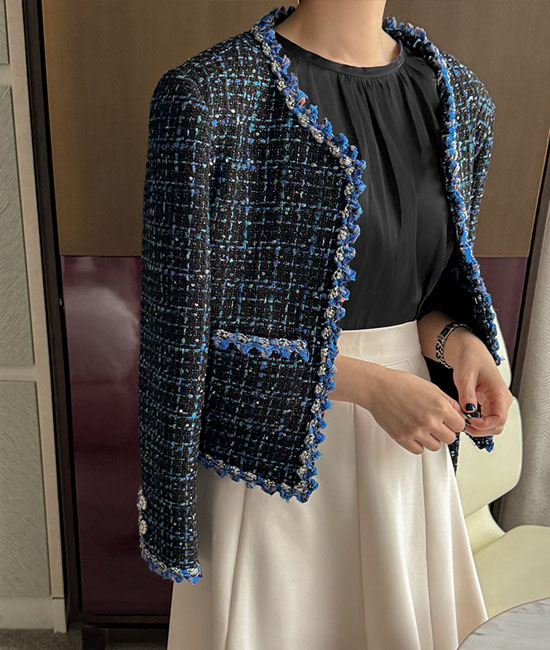 Lemine-Sha Tweed Jacket