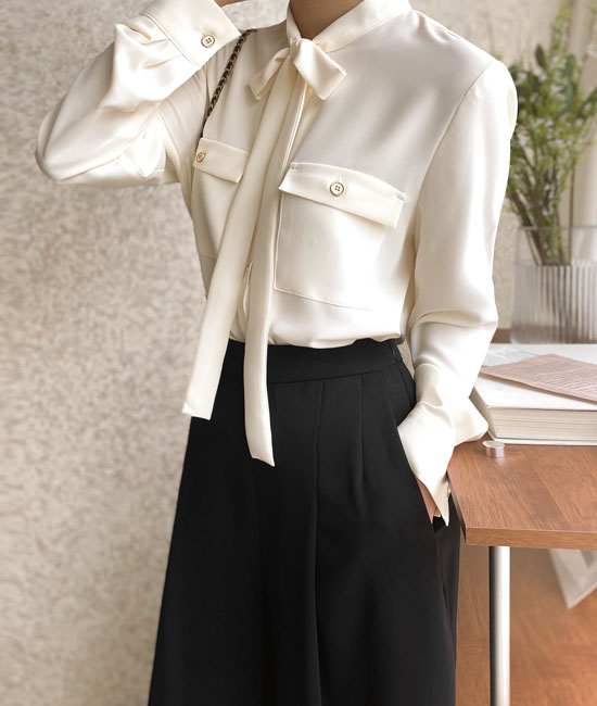 Elin bowknot Blouse