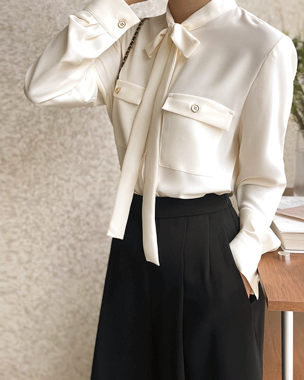 Elin bowknot Blouse