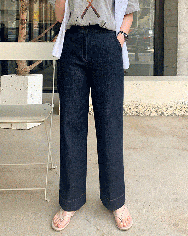 Today Straight Denim Pants