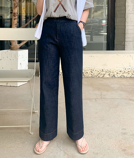 Today Straight Denim Pants