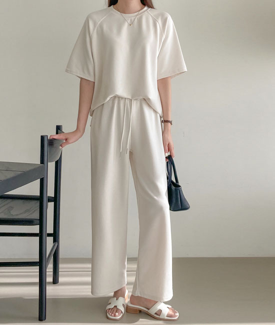 One Mile T-shirt Pants Set-Short-sleevever.