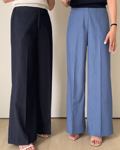Challang Denim Slacks-Summerver.
