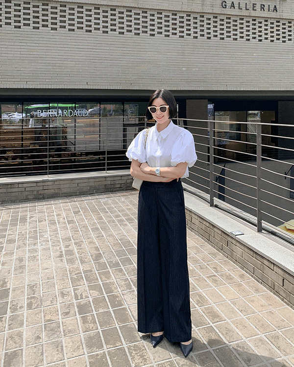 Flow Balloon Short-sleeve Shirt