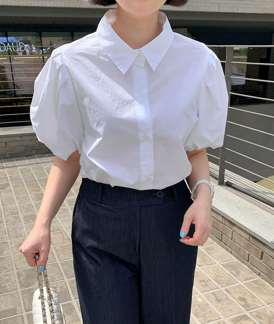 Flow Balloon Short-sleeve Shirt