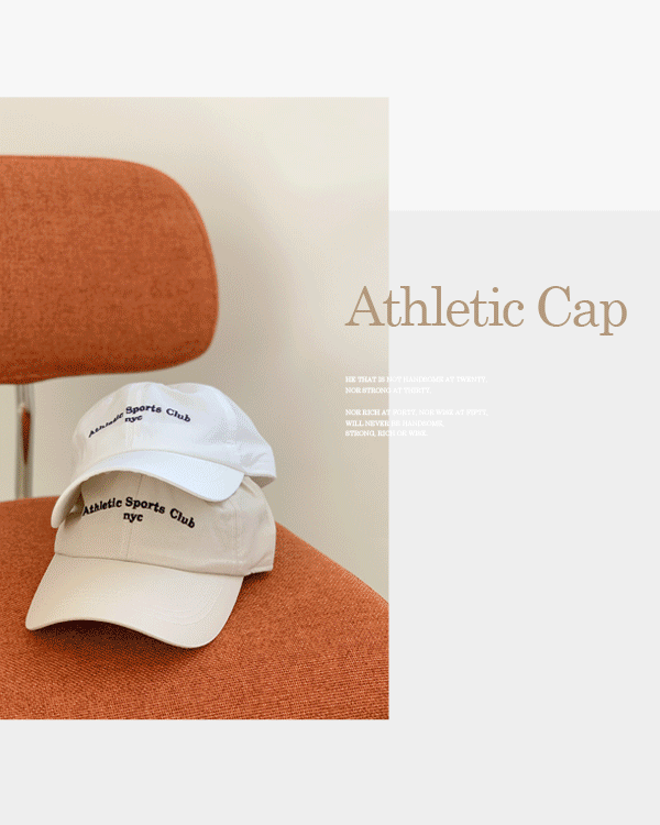 Club embroidered ball cap