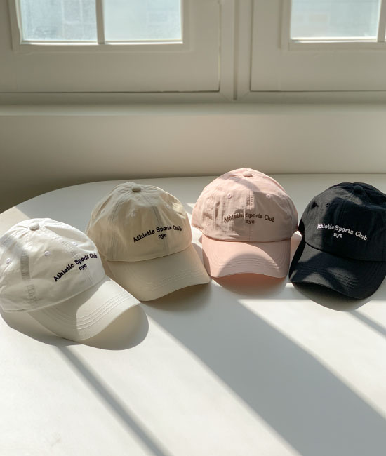 Club embroidered ball cap