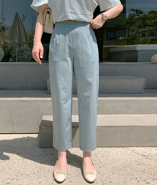 Ultra-light cool straight pants