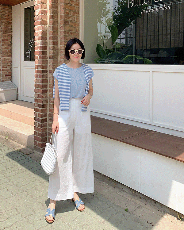 Linen Pocket Pants