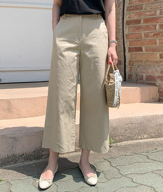 Summer Cotton 3/4 Pants