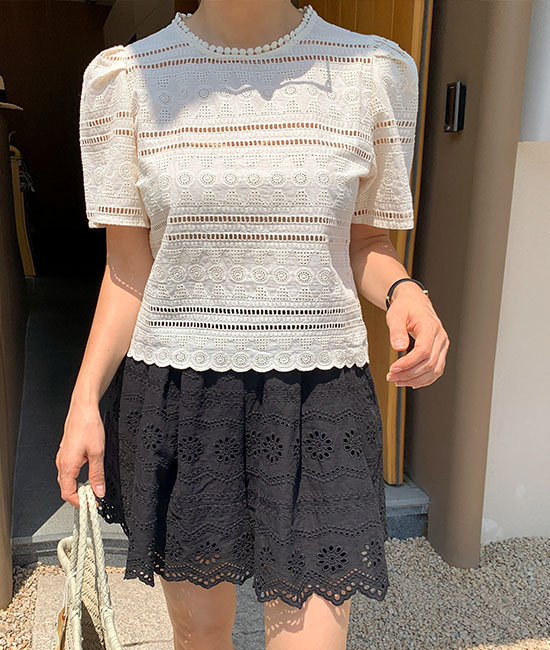 Punching Race Blouse
