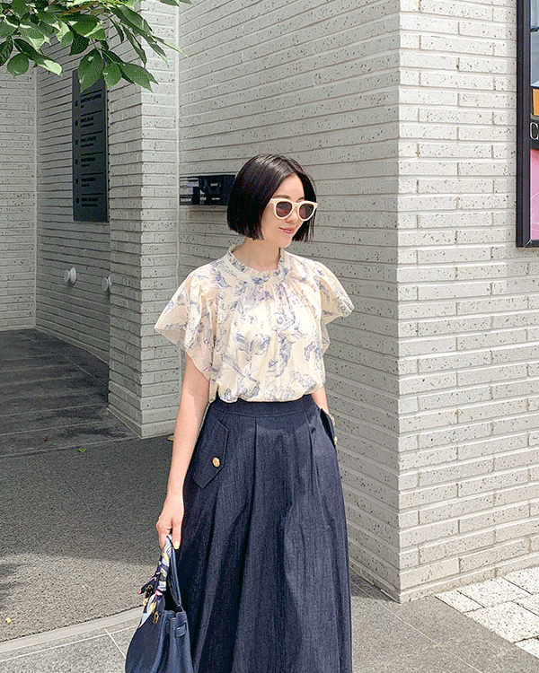 Dolce Flower Blouse