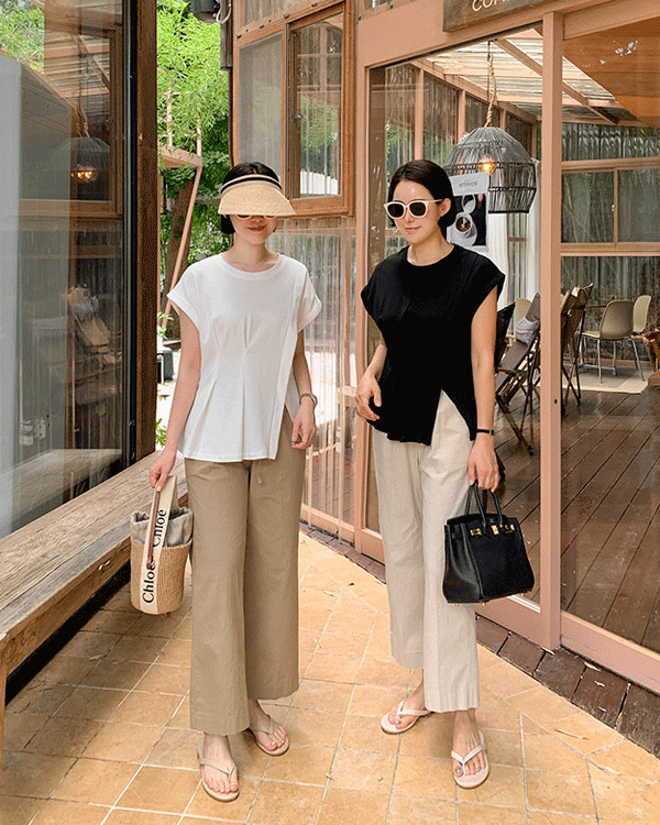 Midsummer Straight cotton pants