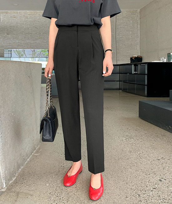 [1+1 Special Price] Godseongbi Pintuck Slacks