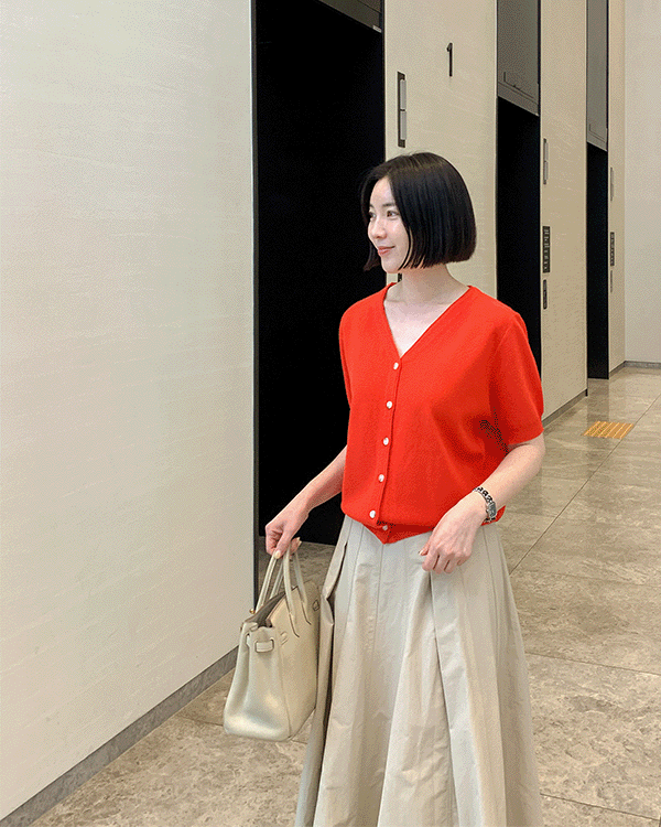 Hepburn Short-sleeve Cardigan