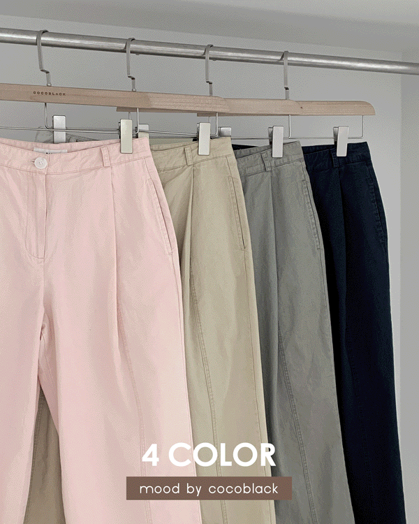 Earth Pintuck Baggy Pants
