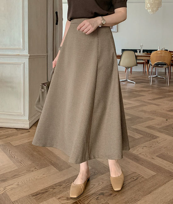 Benny Check Skirt