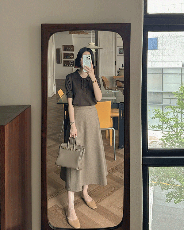 Benny Check Skirt