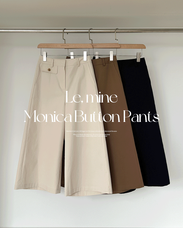 Lemain-Monica Button Pants