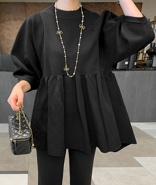 Julie Puff Knit