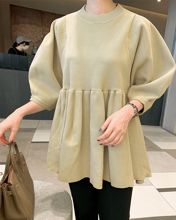 Julie Puff Knit