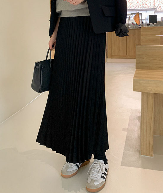 Lemain-Accordion Skirt