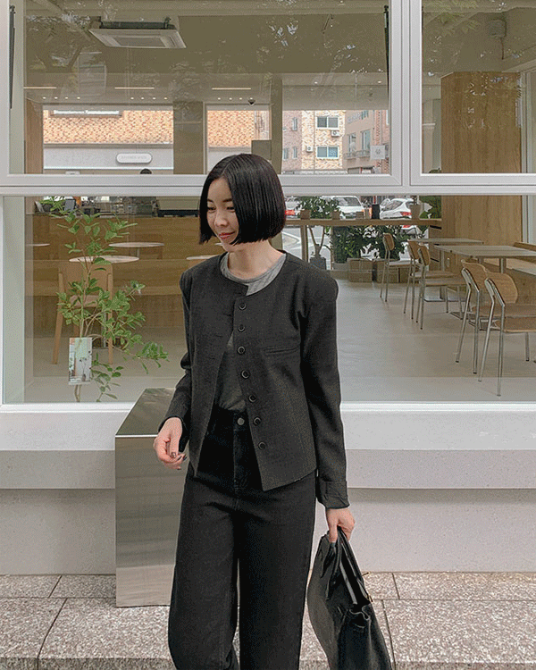 Low Button Jacket