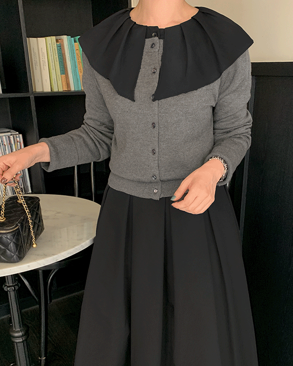 Merino Wool Round Cardigan