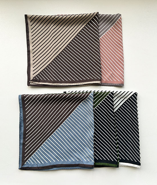 color combination Stripe scarf