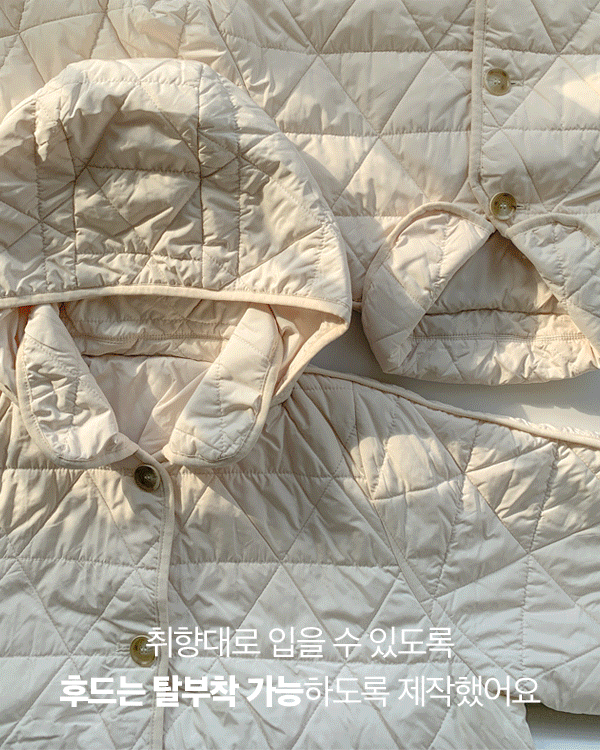 Two-way Hood Short-sleeve Padding