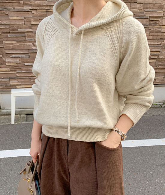 Wool Hood Knit